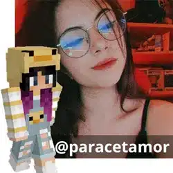 El influencer @paracetamor y su personaje en Minecraft