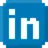 Logo de Linkedin pixelado